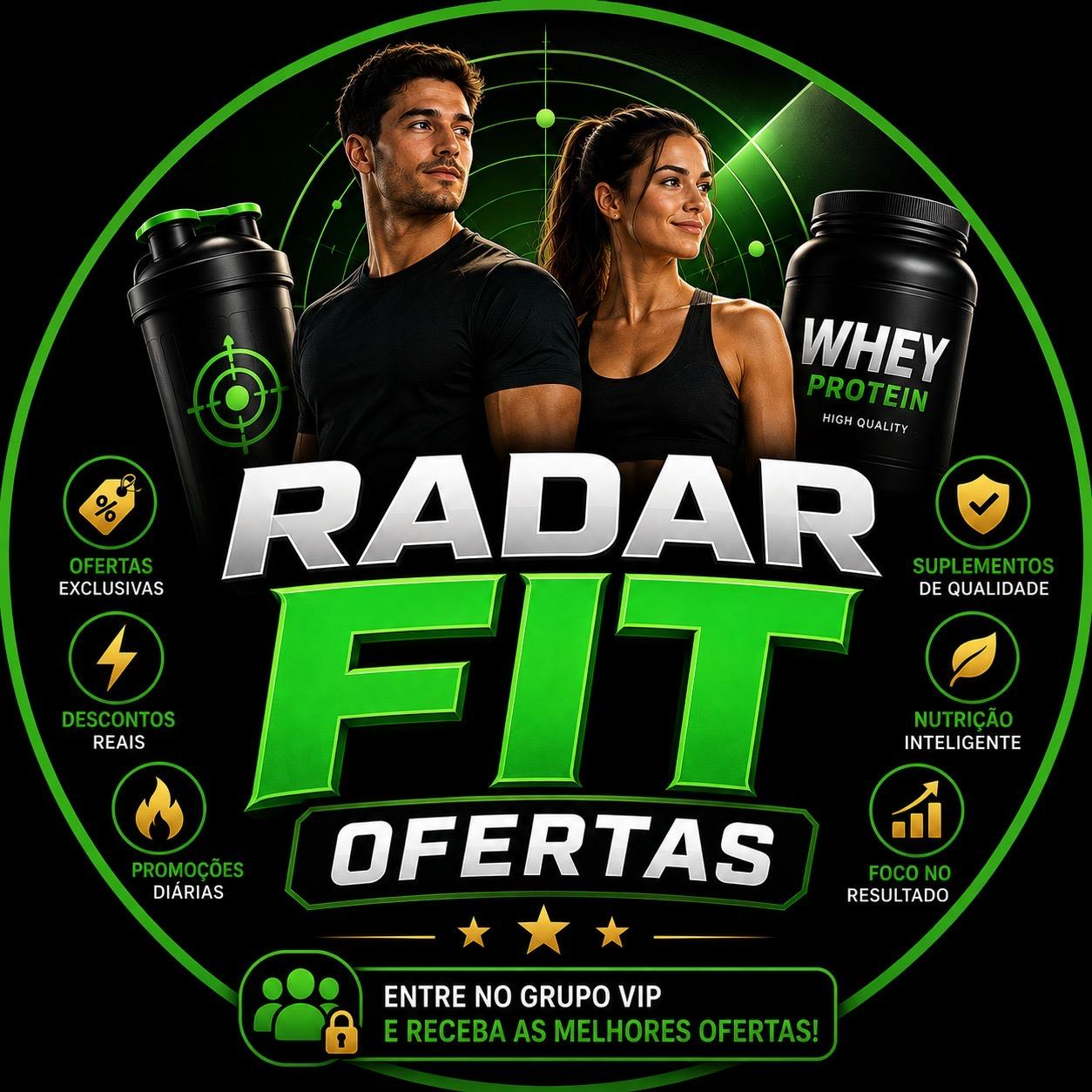 Radar Fit Ofertas - grupo de promoções de suplementos